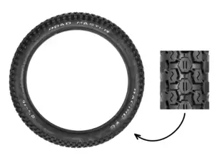 Road Master 2.50 x 16" tires F-323 4.P.R. Allround Road Master 2.50 x 16" tires F-323 4.P.R. Allround