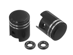 GPO valve caps piston black GPO valve caps piston black