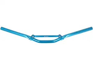 66HEROES racing handlebar fork plate 7 cm aluminum blue 66HEROES racing handlebar fork plate 7 cm aluminum blue