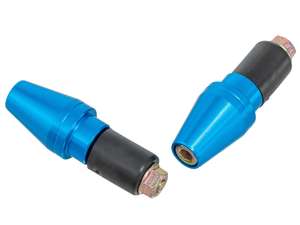Power1 vibration damper handlebar aluminum blue Power1 vibration damper handlebar aluminum blue