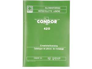 Spare parts catalog | Condor PTT Type 420 small motorcycle Spare parts catalog | Condor PTT Type 420 small motorcycle
