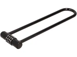Shackle lock with combination code Shackle lock with combination code