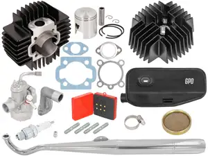 GPO tuning set 43.5 mm (Metrakit replica) | Puch E50 / ZA50 GPO tuning set 43.5 mm (Metrakit replica) | Puch E50 / ZA50