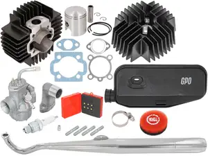 GPO tuning set 45 mm (Metrakit replica) | Puch E50 GPO tuning set 45 mm (Metrakit replica) | Puch E50