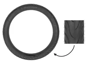 Michelin 2.50 x 17" Pilot Street Semi-Slick tires Michelin 2.50 x 17" Pilot Street Semi-Slick tires