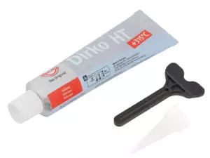 Elring Dirko HT sealing compound gray (silicone) 70 ml permanently elastic up to 315°C Elring Dirko HT sealing compound gray (silicone) 70 ml permanently elastic up to 315°C