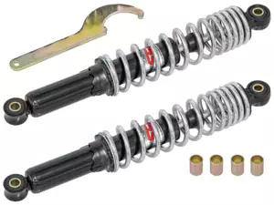 YSS shock absorber 34 cm black / chrome (oil pressure) YSS shock absorber 34 cm black / chrome (oil pressure)