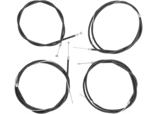 Cable set cut black (old model) | Piaggio Ciao Cable set cut black (old model) | Piaggio Ciao