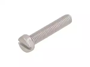Screw M6x30 cylinder head slotted stainless steel Screw M6x30 cylinder head slotted stainless steel