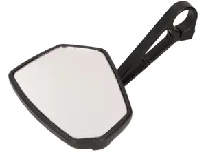 ergotec mirror M-77 angular CNC 12 cm black ergotec mirror M-77 angular CNC 12 cm black