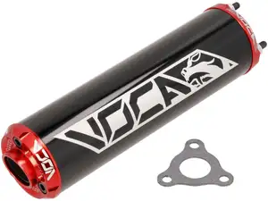 VOCA silencer black with 3-point mount VOCA silencer black with 3-point mount