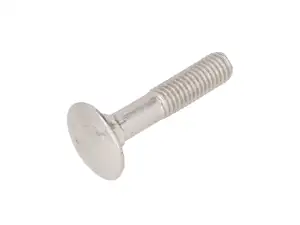 Lock screw M8x40 flat round head Inox Lock screw M8x40 flat round head Inox