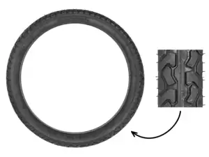 Heidenau 2.25 x 17" tires M4 Allround Heidenau 2.25 x 17" tires M4 Allround