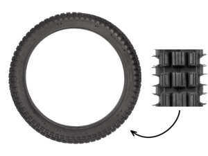 Fortune 2.50 x 16" tires F-879 4P.R. studs Fortune 2.50 x 16" tires F-879 4P.R. studs
