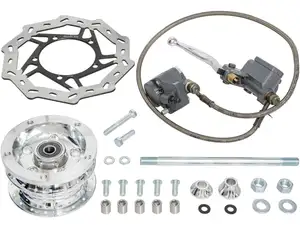 swiing® ingenious disc brake set spoked rim EBR Harry chrome swiing® ingenious disc brake set spoked rim EBR Harry chrome