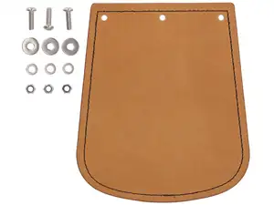 66HEROES Splash guard wide leather 66HEROES Splash guard wide leather