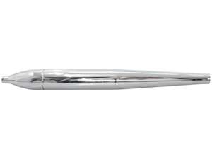 Rear Muffler, Flute, Ø 32 / 70 mm, Chrome | Sachs Rear Muffler, Flute, Ø 32 / 70 mm, Chrome | Sachs
