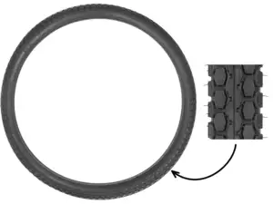 Continental 2.00 x 22" tires KKS | NSU Quickly Continental 2.00 x 22" tires KKS | NSU Quickly