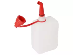 Petrol canister 500 ml transparent with filler neck Fuel Friend Petrol canister 500 ml transparent with filler neck Fuel Friend