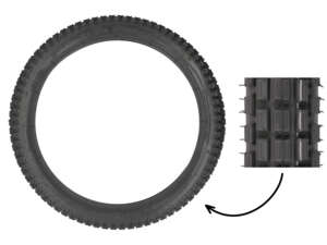 VeeRubber 2.50 x 17" tires VRM021 (V021) studs VeeRubber 2.50 x 17" tires VRM021 (V021) studs