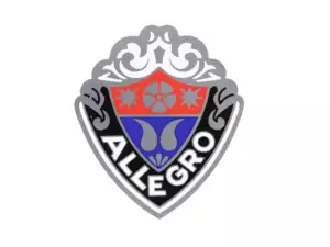 Allegro" coat of arms sticker 42x48 Allegro" coat of arms sticker 42x48