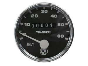 Transval Speedometer 60 km/h, Ø 60 mm “Puch” | Puch Transval Speedometer 60 km/h, Ø 60 mm “Puch” | Puch