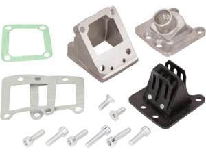 Malossi intake system 4-folding diaphragm SHA | Puch / Peugeot 103 SP, 104, 105 Malossi intake system 4-folding diaphragm SHA | Puch / Peugeot 103 SP, 104, 105