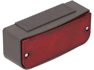 Taillight dark gray | Piaggio Ciao PX, C24, Bravo Taillight dark gray | Piaggio Ciao PX, C24, Bravo