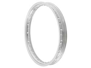 Rim ring 1.60 x 17" (56 mm) silver anodized aluminium Rim ring 1.60 x 17" (56 mm) silver anodized aluminium