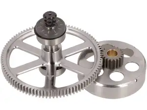 ASP clutch basket & spur gear set 19:94 teeth Kickstart CNC | Puch E50 ASP clutch basket & spur gear set 19:94 teeth Kickstart CNC | Puch E50