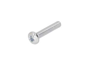 M4x20 Pan-Head Cross-Reed Screw, Galvanized M4x20 Pan-Head Cross-Reed Screw, Galvanized