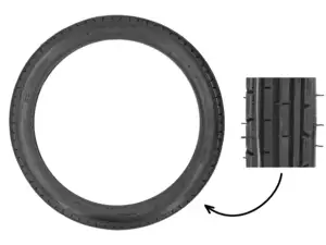 VeeRubber 2.25 x 17" tires VRM011 (V011) longitudinal grooves VeeRubber 2.25 x 17" tires VRM011 (V011) longitudinal grooves