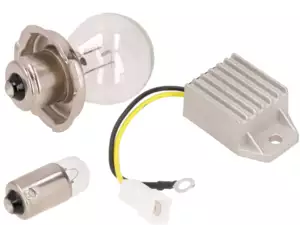 6V bulb set (P26s) with GPO voltage regulator | Puch 6V bulb set (P26s) with GPO voltage regulator | Puch