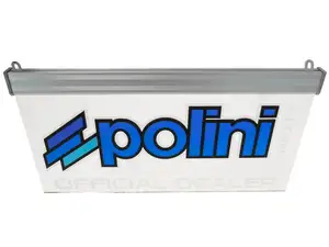 Hanging sign "Polini" 530x280 mm illuminated Hanging sign "Polini" 530x280 mm illuminated