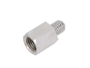 Adapter mirror mount M10 - M8 chrome Adapter mirror mount M10 - M8 chrome
